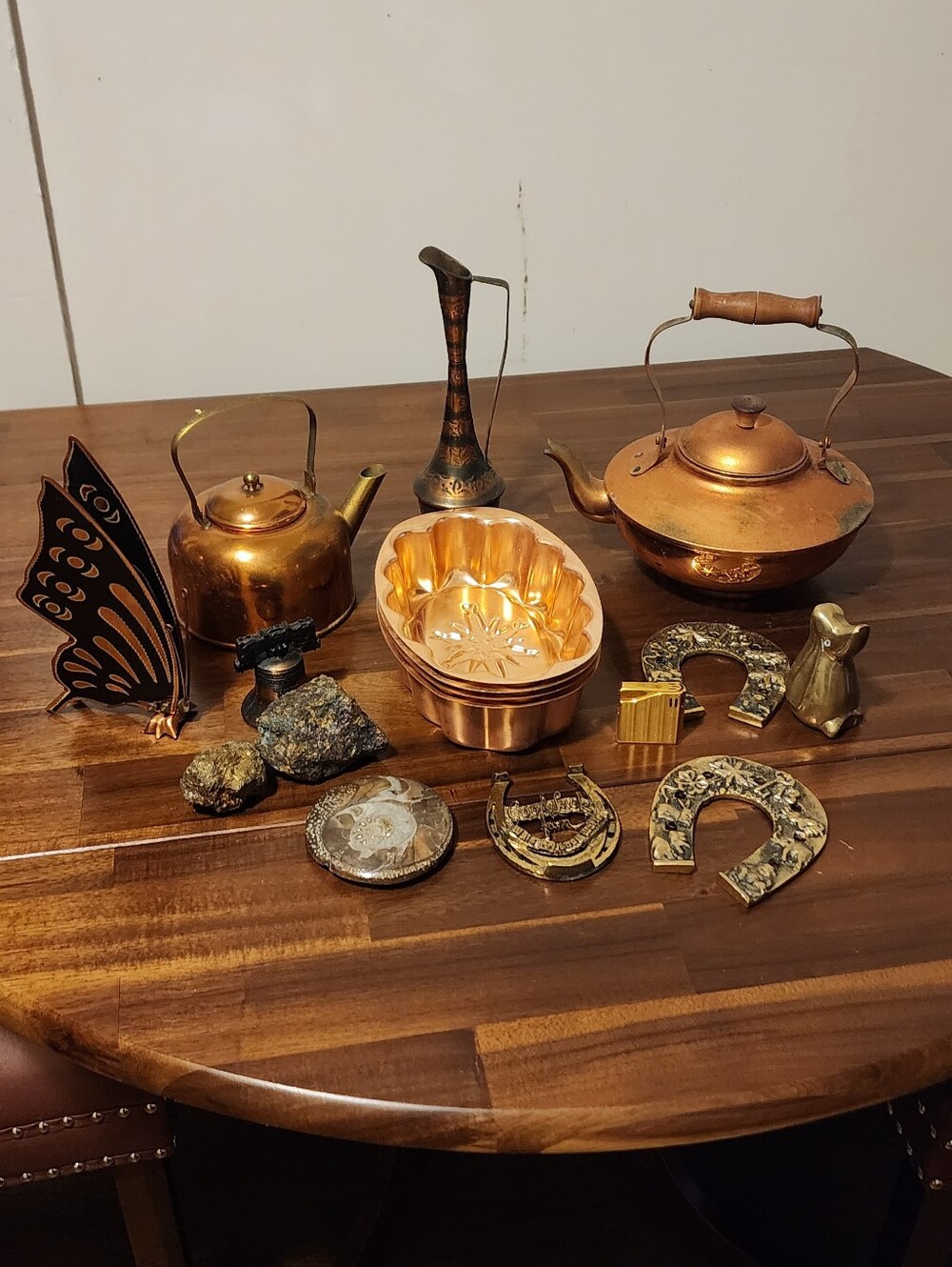 Assortment of Brass And Copper Items